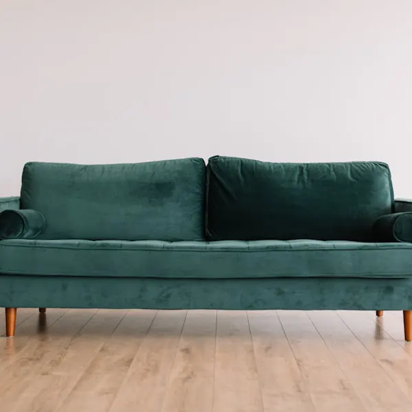 Reading couch โ plain photo a host uploads